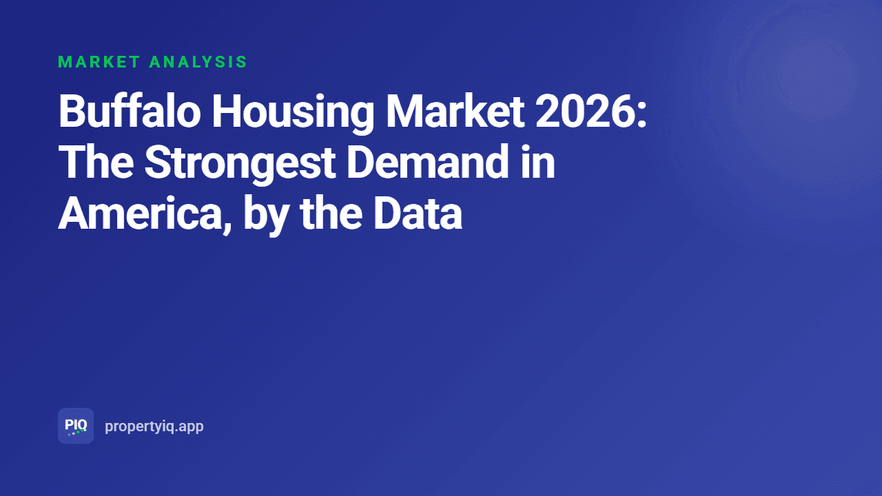 Buffalo Housing Market 2026: The Strongest Demand in America, by the Data